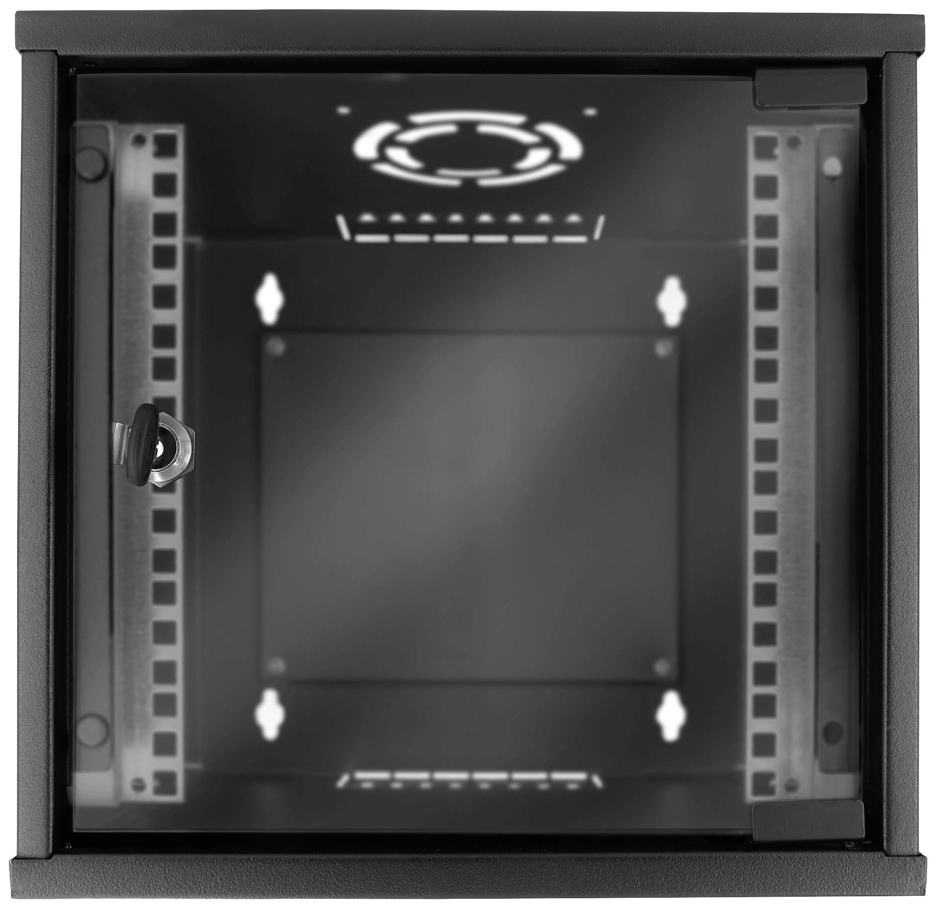 Intellinet 711692 10 Zoll Wandgehäuse 6 HE Schwarz (RAL 9005)