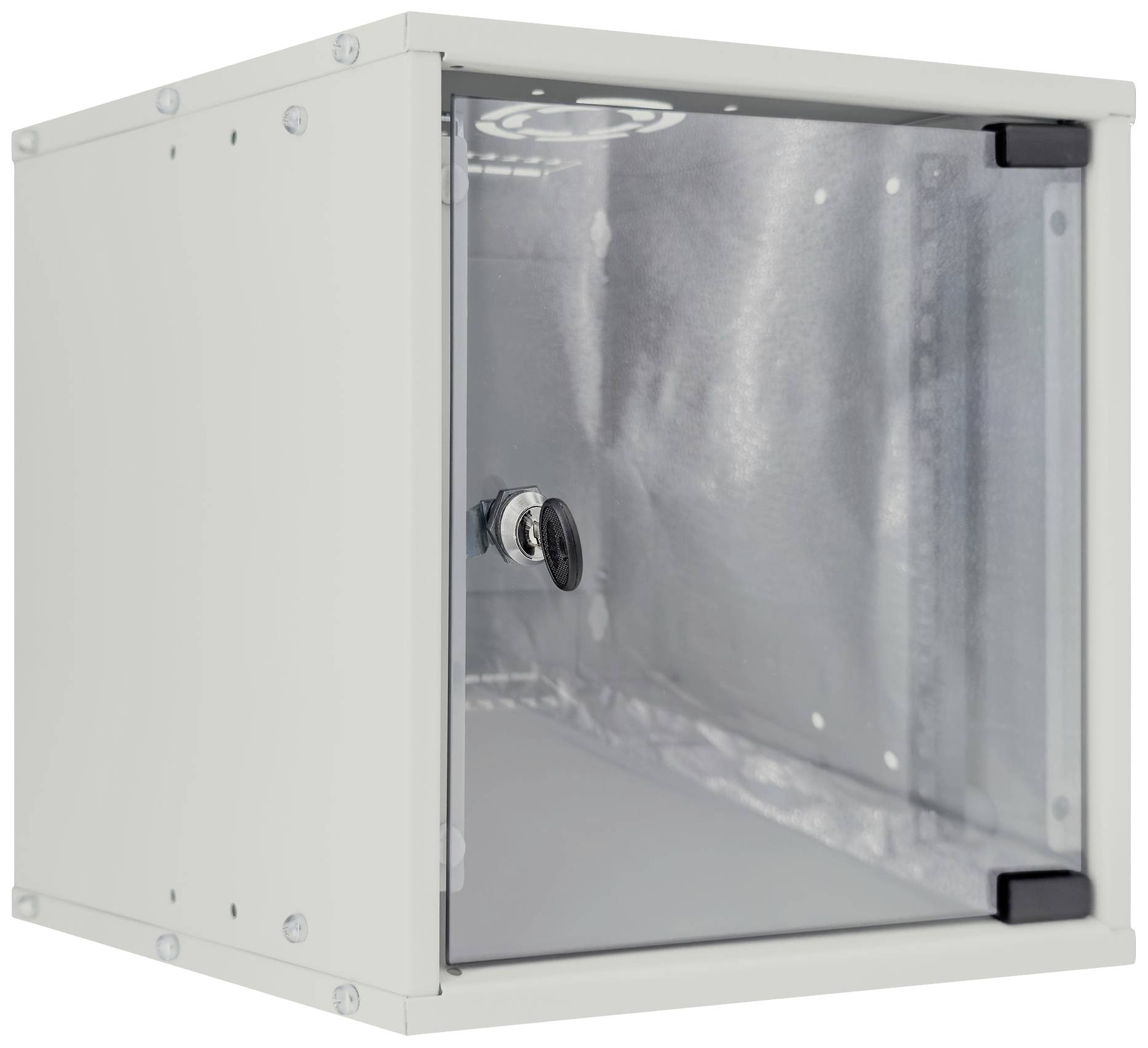 Intellinet 711708 10 Zoll Wandgehäuse 6 HE Lichtgrau (RAL 7035)