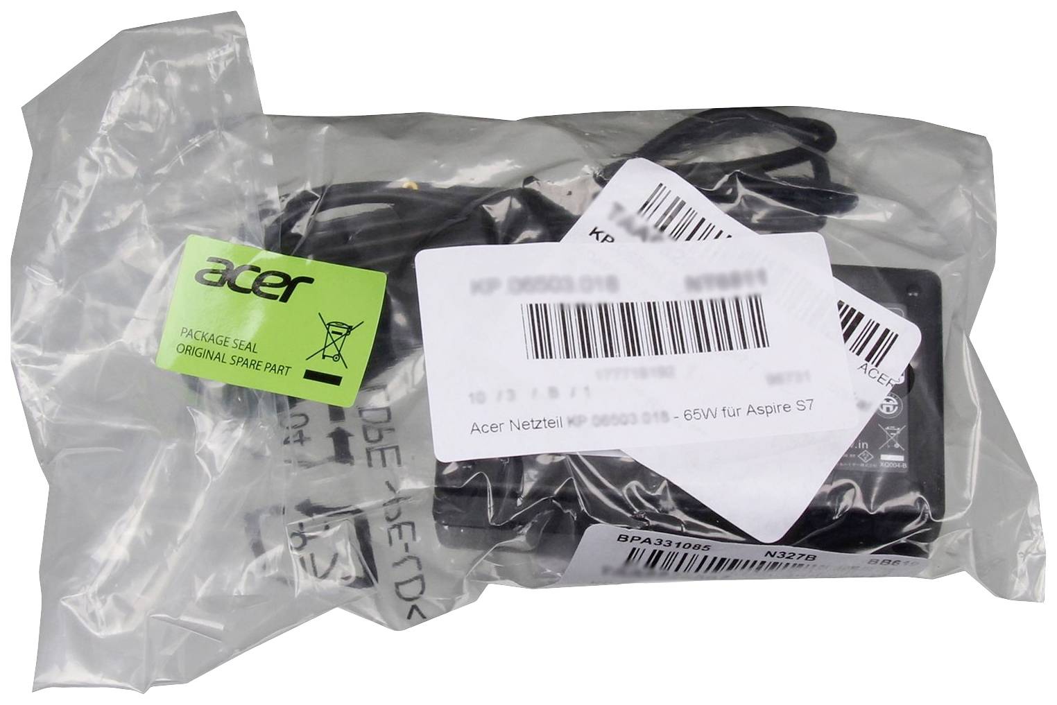 Notebook-Netzteil Acer KP.06503.018 65 W 3.42 A