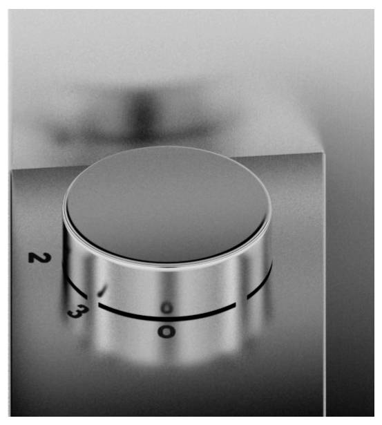 Stadler Form Q Bodenventilator 40W (Ø x H) 43cm x 360mm Metal-brushed