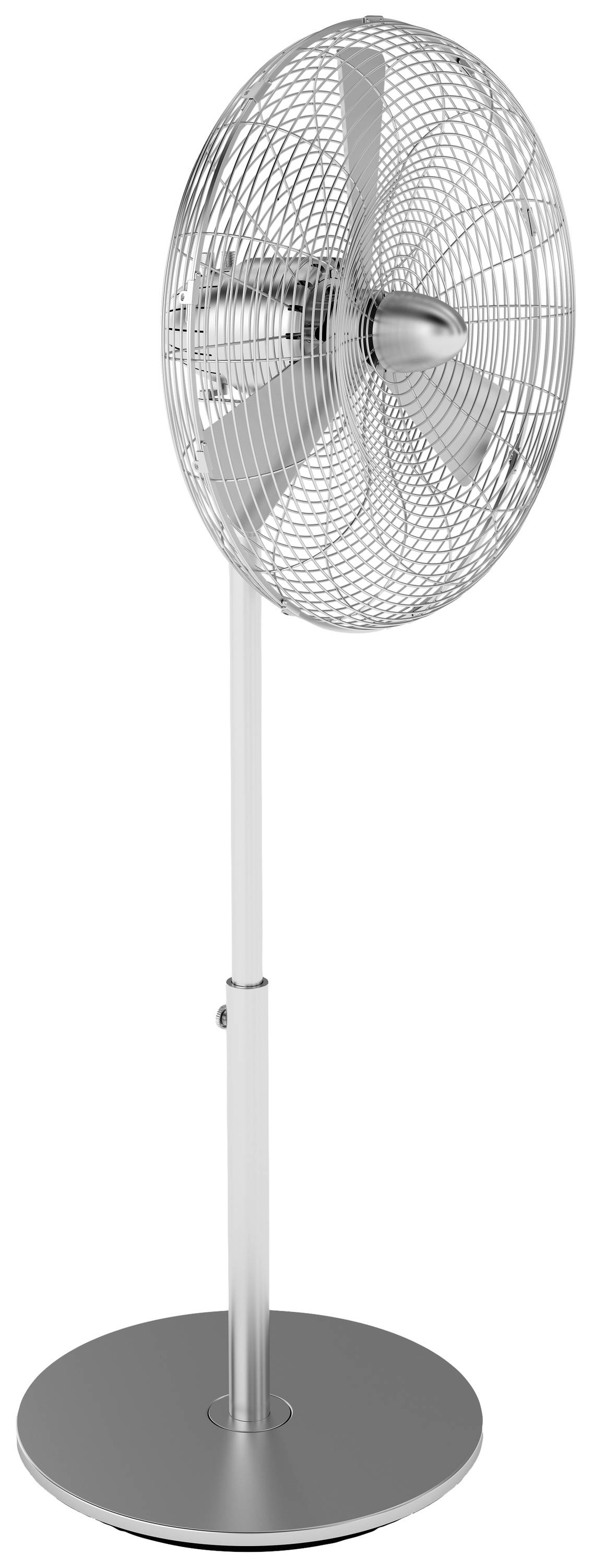 Stadler Form Charly Standventilator (L x B x H) 400 x 450 x 1300mm Silber Schwenkbar, Oszillierend