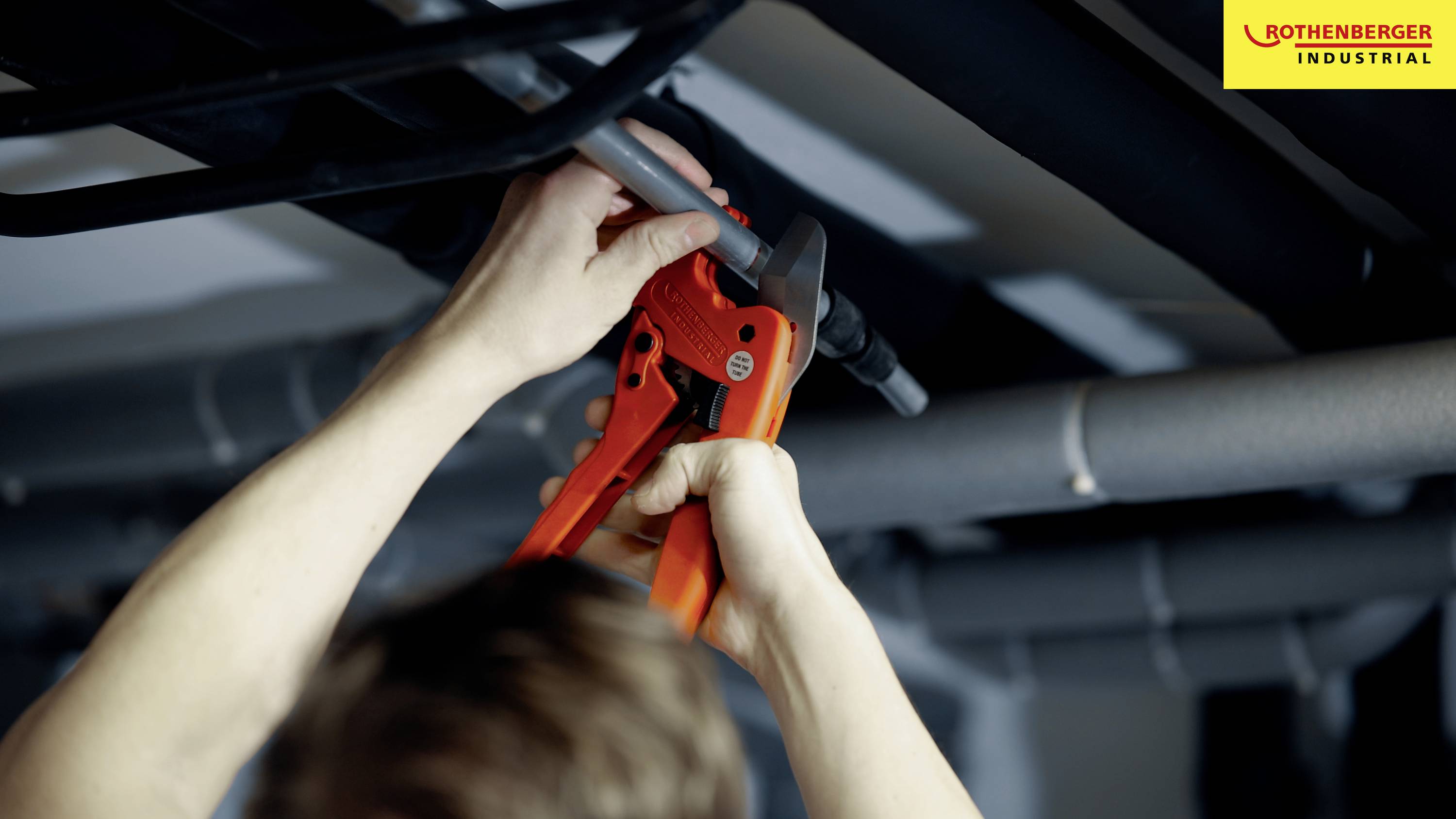 Rothenberger Industrial Kunststoffrohr-Abschneider 42 mm 36012