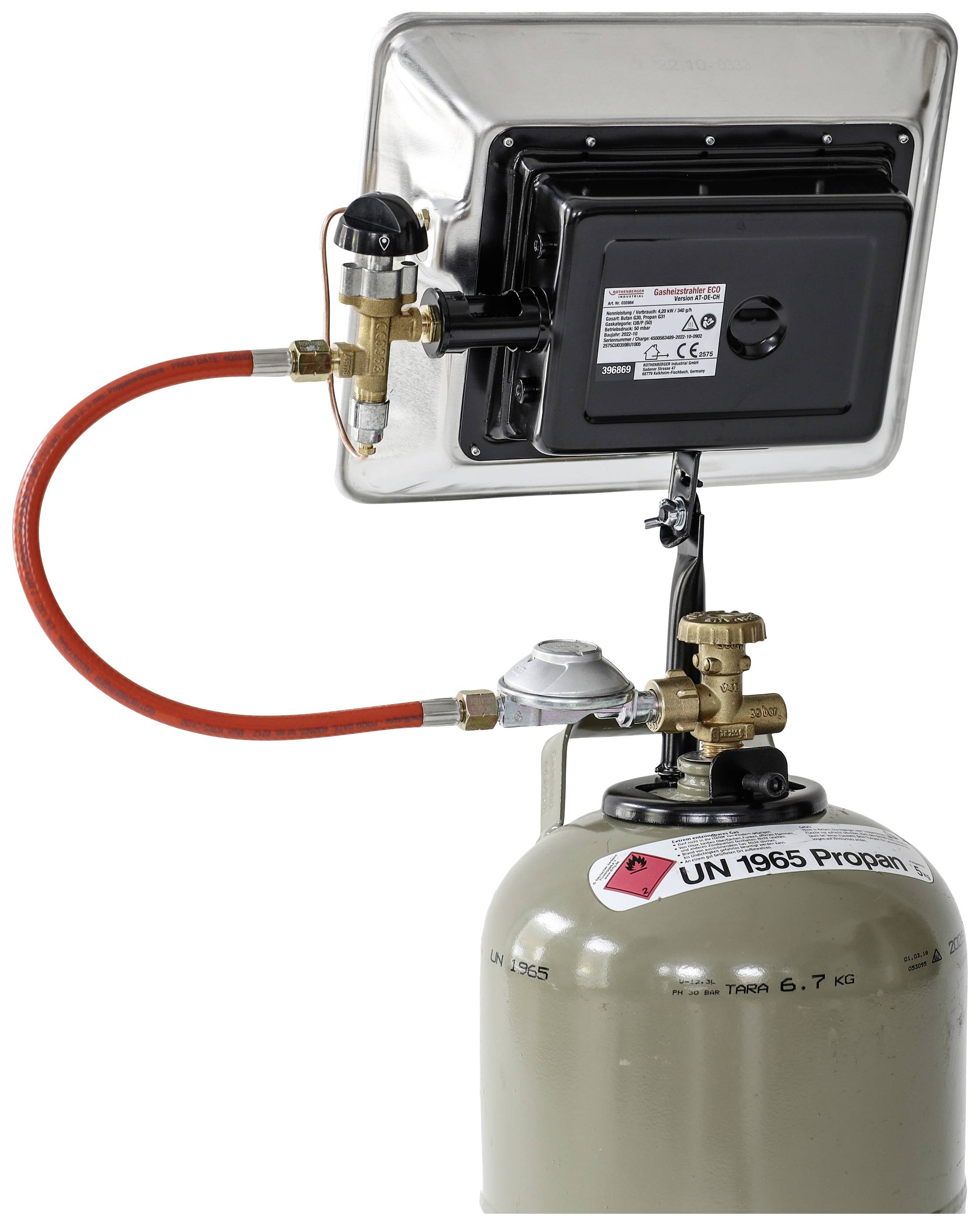 Rothenberger Industrial Gaslufterhitzer 4.2kW Eco 35984