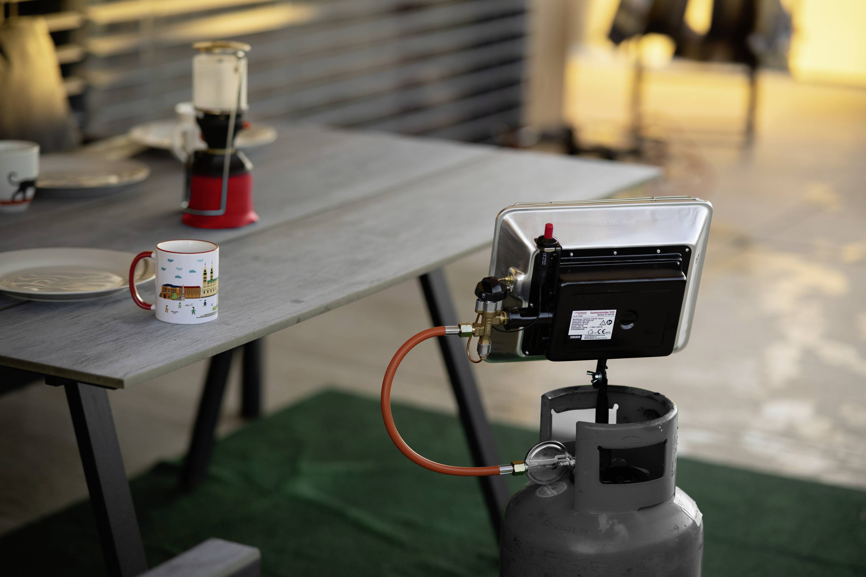 Rothenberger Industrial Gaslufterhitzer 4.2kW Eco +Piëzo 35985 inkl. Piezo-Zündung