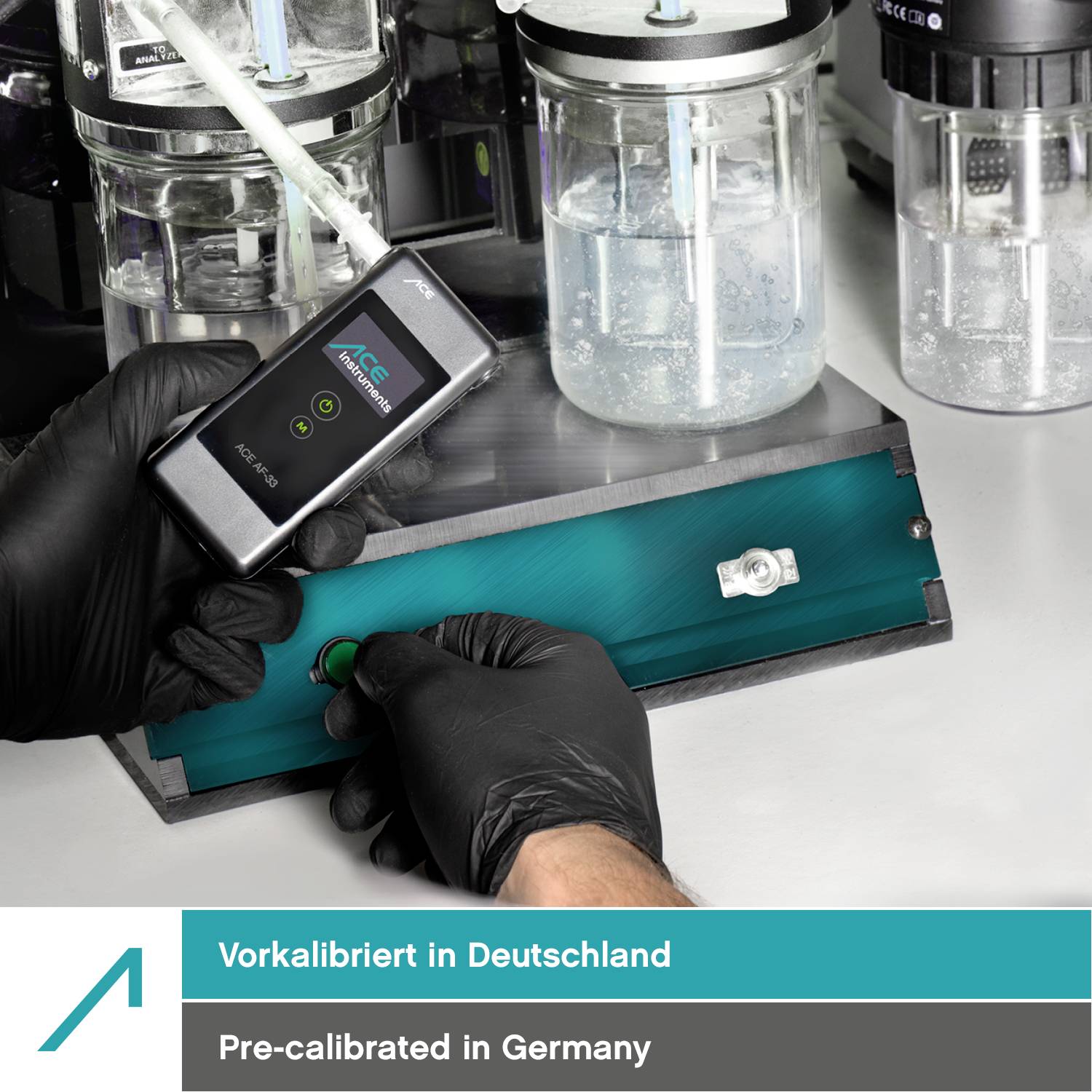 ACE AF-33 Alkoholtester Dunkelgrau 0.00 bis 5.00 ‰ inkl. Display