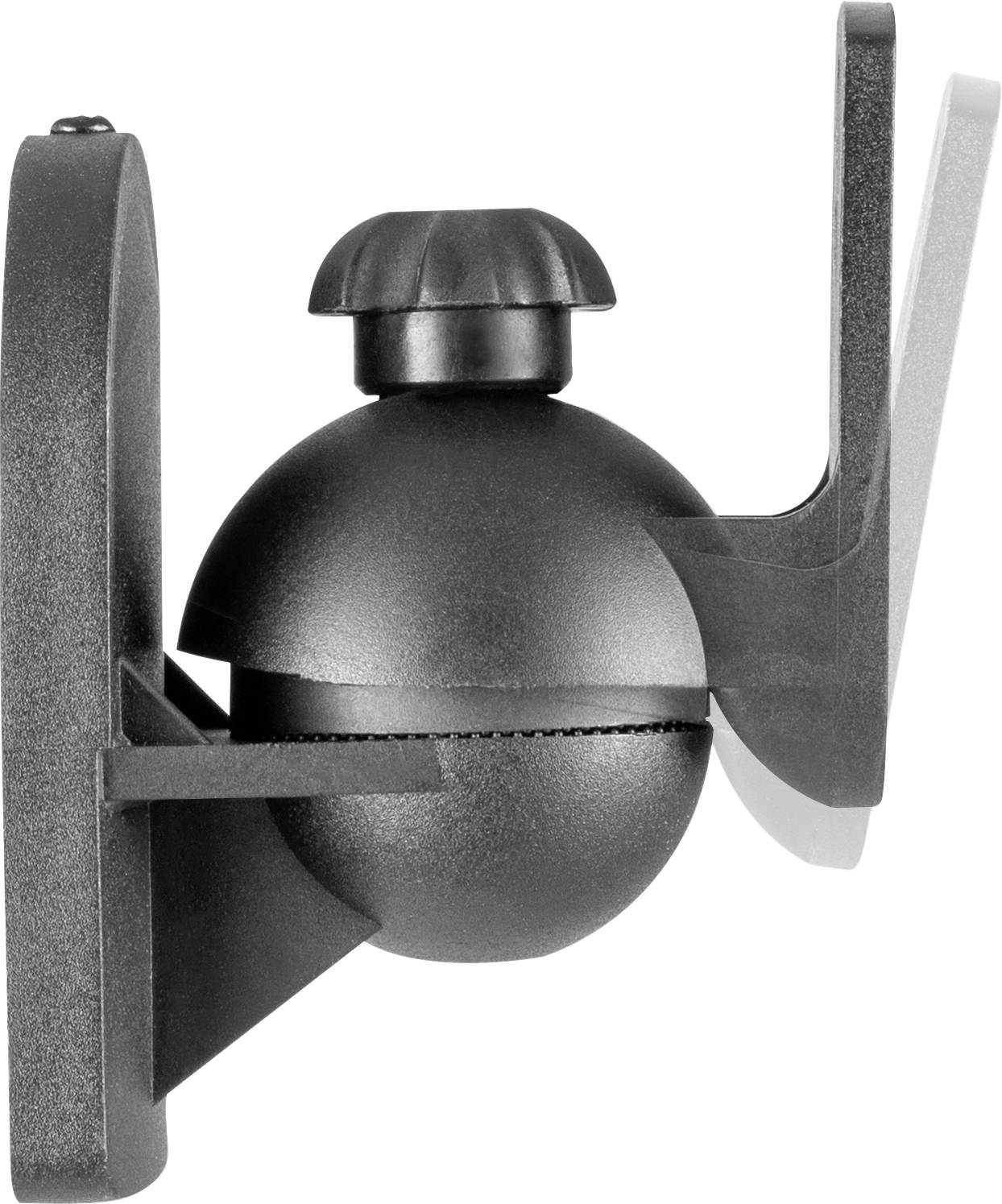 SpeaKa Professional Lautsprecher-Wandhalterung Neigbar+Schwenkbar Wandabstand (max.): 6.4 cm Schwar