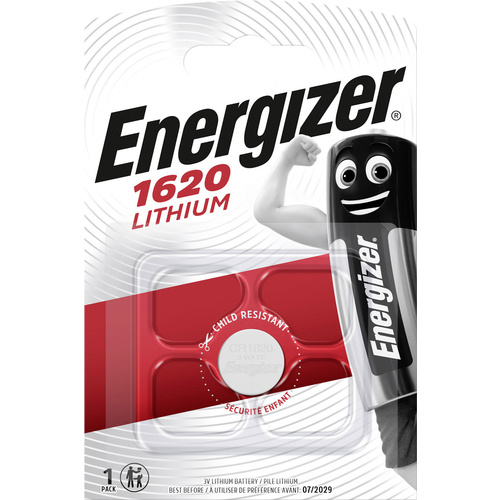 Energizer Knopfzelle CR 1620 3 V 1 St. 79 mAh Lithium CR1620