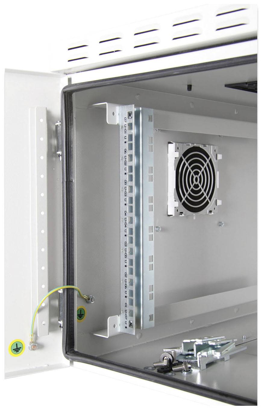 Digitus DN-19 07U-I-OD 19 Zoll Wandgehäuse (B x H x T) 600 x 490 x 450mm 7 HE Lichtgrau (RAL 7035)