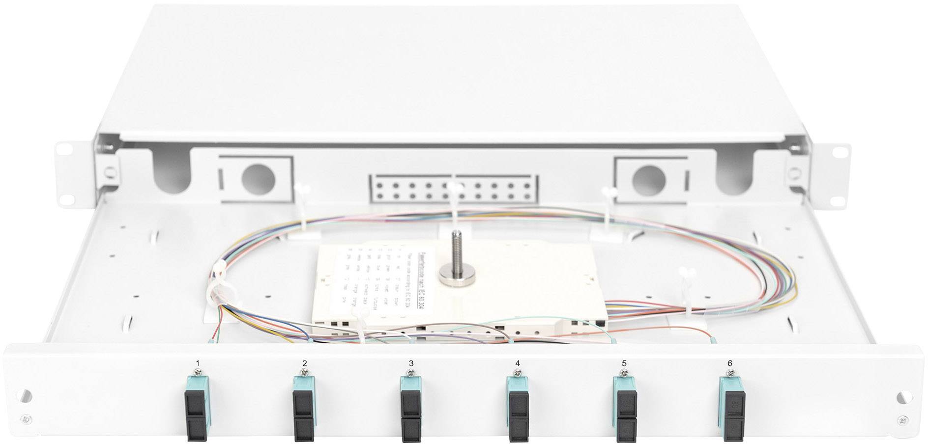 Digitus DN-96320/3 LWL-Patchpanel 6 Port SC 1 HE