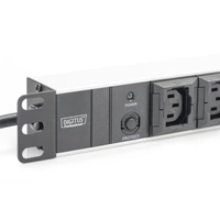 Digitus DN-95404 19 Zoll Netzwerkschrank-Steckdosenleiste 1 HE Kaltgeräte-Steckdose C13 10A Schwarz Digitus DN-95404 19 Zoll Netzwerkschrank-Steckdosenleiste 1 HE Kaltgeräte-Steckdose C13 10A Schwarz