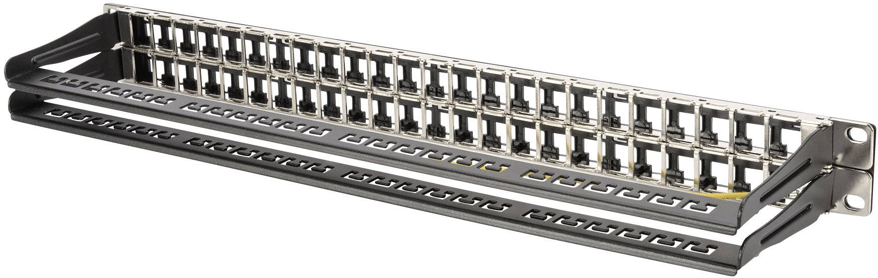 Digitus DN-91424 48 Port Netzwerk-Patchpanel 483 mm (19") 1 HE Unbestückt