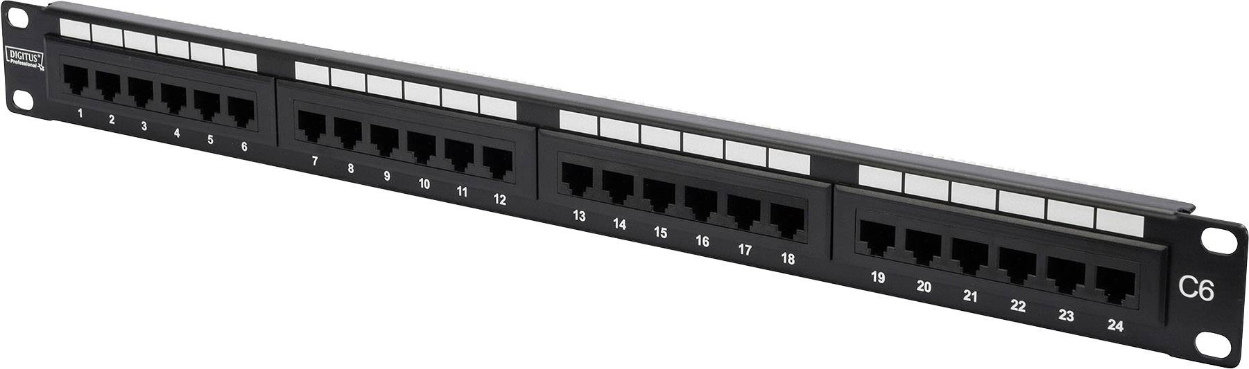 Digitus DN-91624U 24 Port 483 mm (19") CAT 6 1 HE Unbestückt
