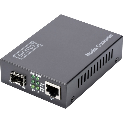 Digitus DN-82030 LAN, SFP Netzwerk-Medienkonverter 100MBit/s
