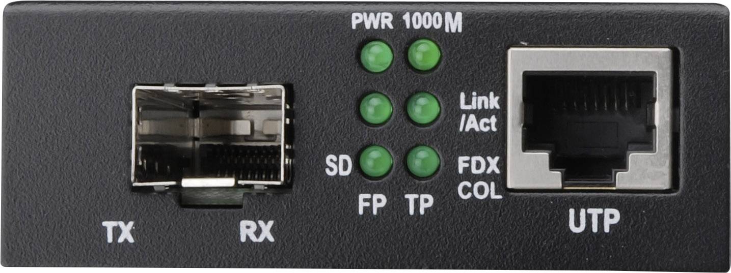 Digitus DN-82030 LAN, SFP Netzwerk-Medienkonverter 100MBit/s