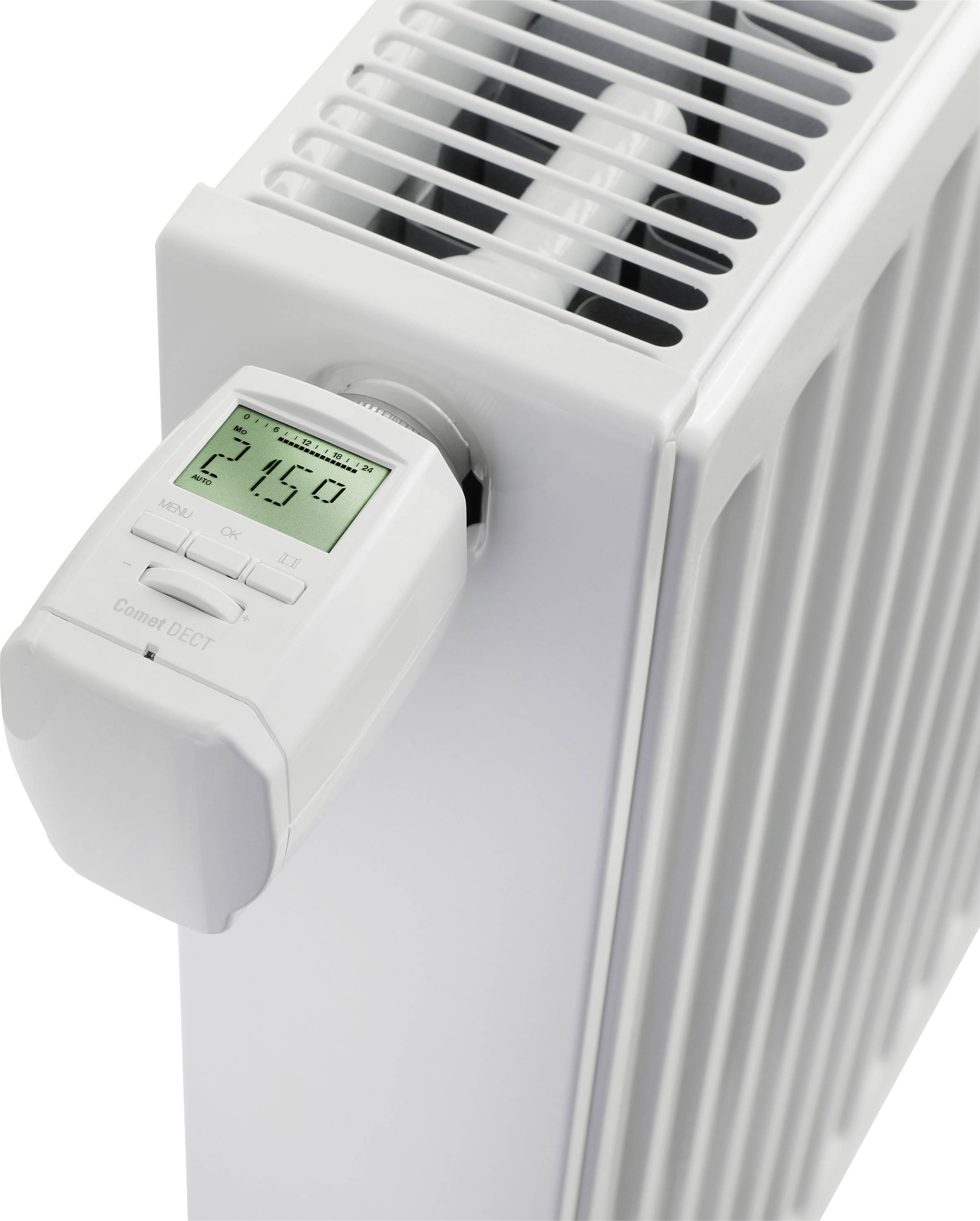 Eurotronic 700018-1 COMET DECT Funk-Heizkörperthermostat elektronisch