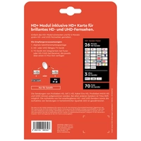 HD Plus CI+ Modul SAT inkl. 6 Monate kostenlosen HD+ Empfang HD Plus CI+ Modul SAT inkl. 6 Monate kostenlosen HD+ Empfang