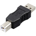 Renkforce USB 2.0 Adapter [1x USB 2.0 Stecker A - 1x USB 2.0 Stecker B] rf-usba-03 vergoldete Steck