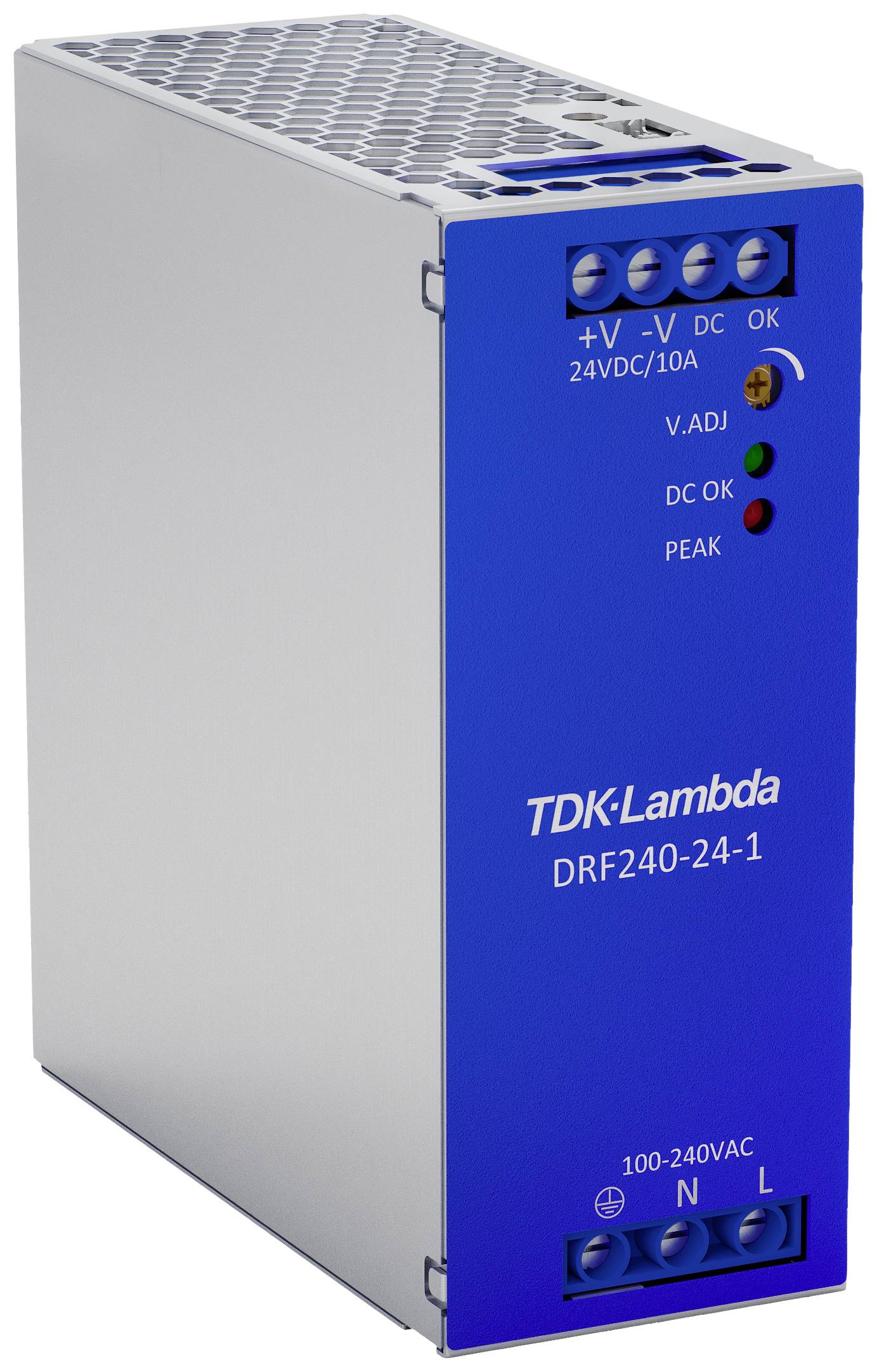 TDK-Lambda DRF240-24-1 Hutschienen-Netzteil (DIN-Rail) 24 V/DC 240 W Anzahl Ausgänge:1 x Inhalt 1 S