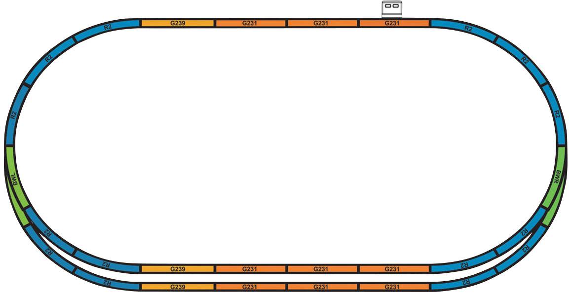Piko H0 57172 H0 Start-Set Railjet der ÖBB