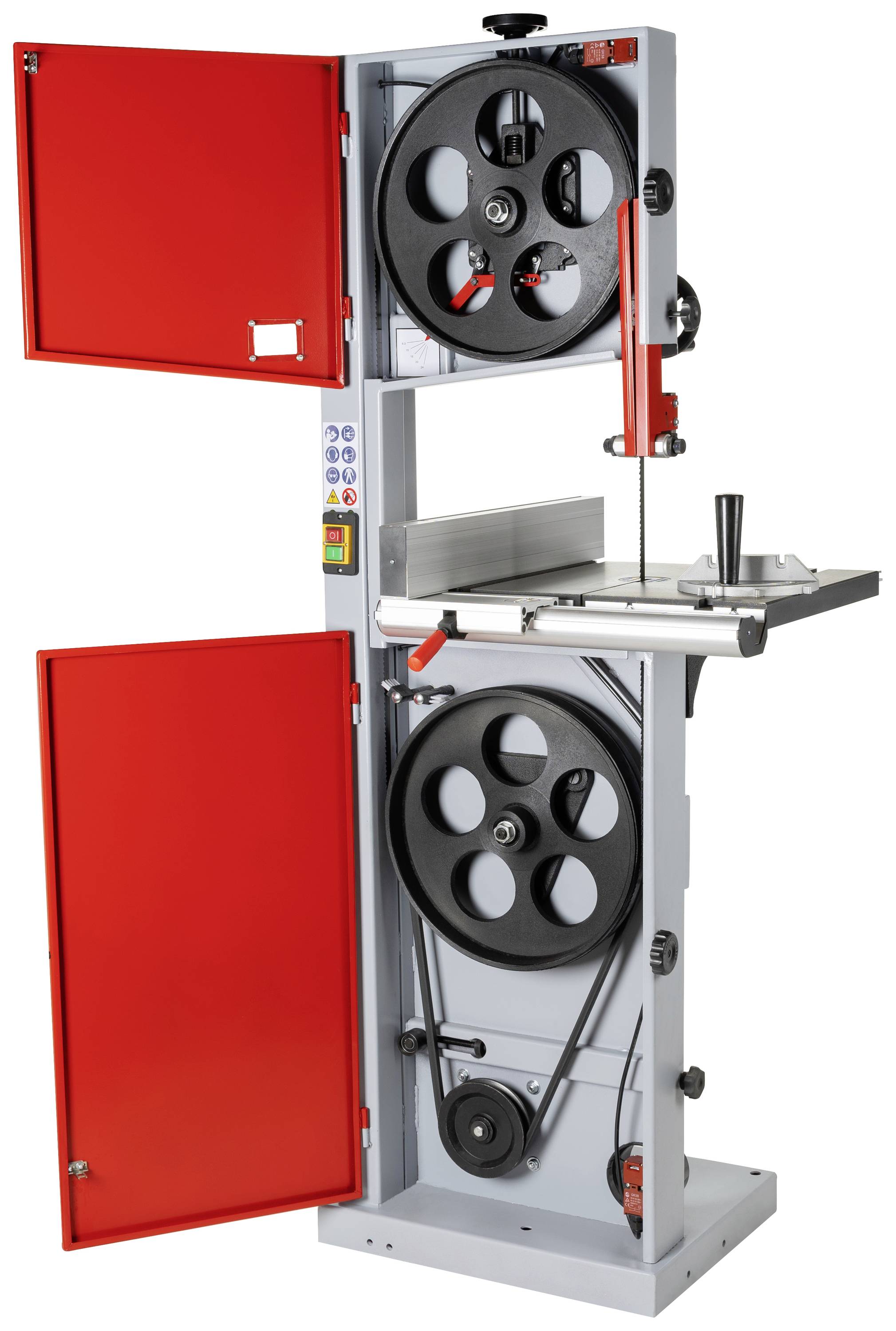 Holzmann Maschinen Tischbandsäge HBS400_400V Schnitttiefe (max.) 220mm 400V 1100W Sägeblatt-Länge 2950mm