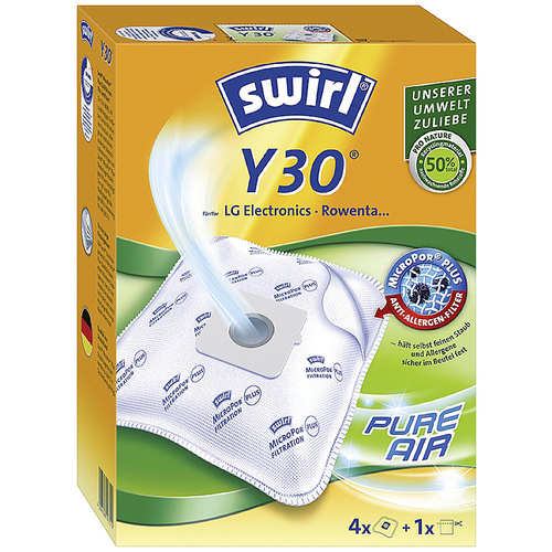 Swirl Y30 MicroPor® Plus Sac pour aspirateur 4 pc(s)