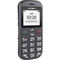 Swisstone BBM 320c Senioren-Handy mit Ladestation, SOS Taste Schwarz Swisstone BBM 320c Senioren-Handy mit Ladestation, SOS Taste Schwarz