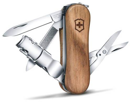 Victorinox Nail Clip 580 0.6461.63 Schweizer Taschenmesser Anzahl Funktionen 8 Nussbaum