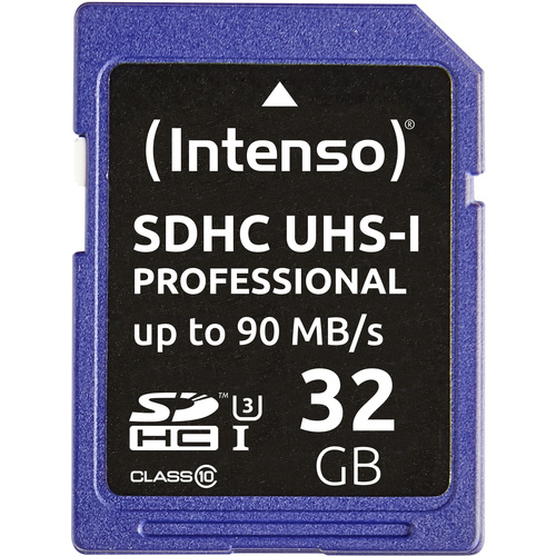 Intenso Professional SDHC-Karte 32 GB Class 10, UHS-I