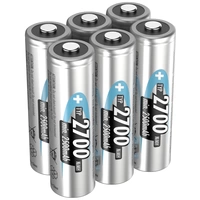 Ansmann 4+2 HR06 Mignon (AA)-Akku NiMH 2700 mAh 1.2V 6St. Ansmann 4+2 HR06 Mignon (AA)-Akku NiMH 2700 mAh 1.2V 6St.