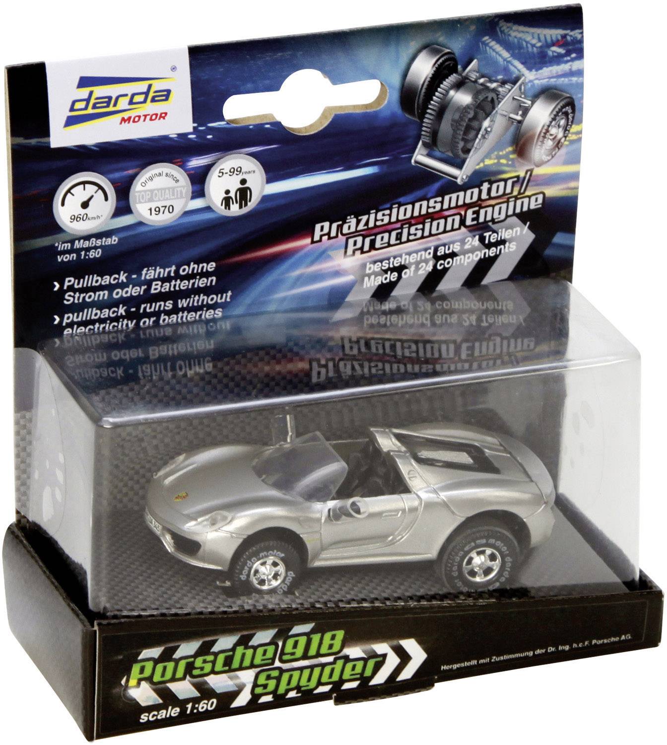 Darda 50345 Auto Porsche 918 Spyder Cabriolet