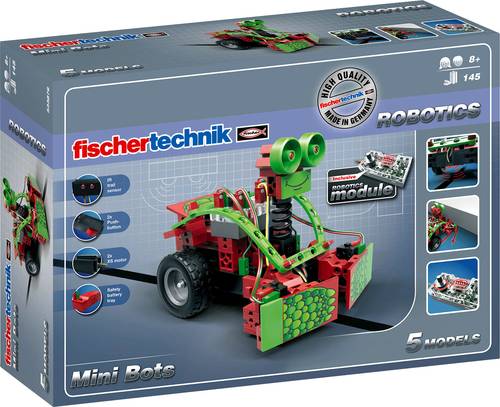 Fischertechnik 533876 ROBOTICS Mini Bots Experimentier-Box ab 8 Jahre