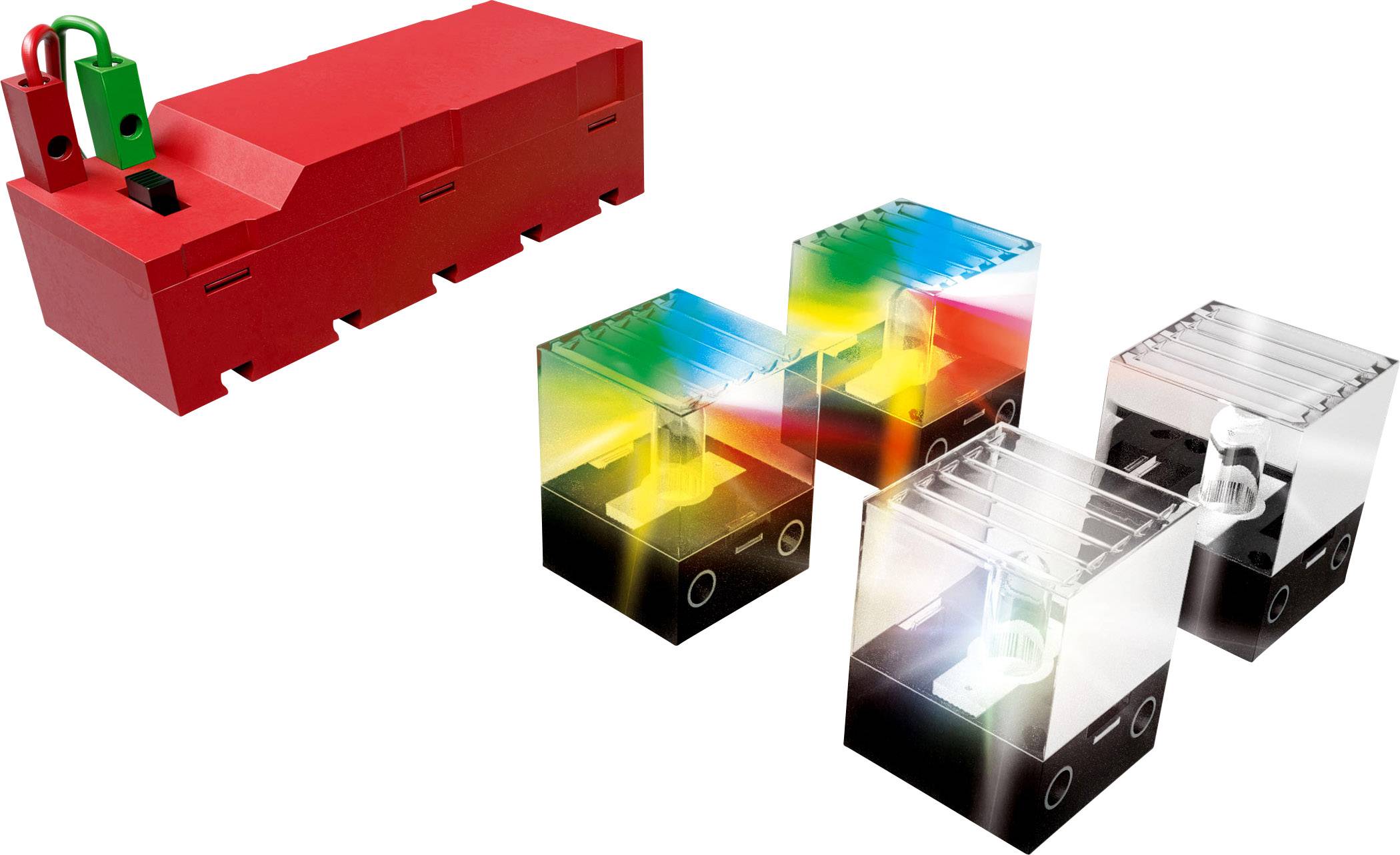 fischertechnik 533877 PLUS LED-Set Experimentier-Box ab 7 Jahre