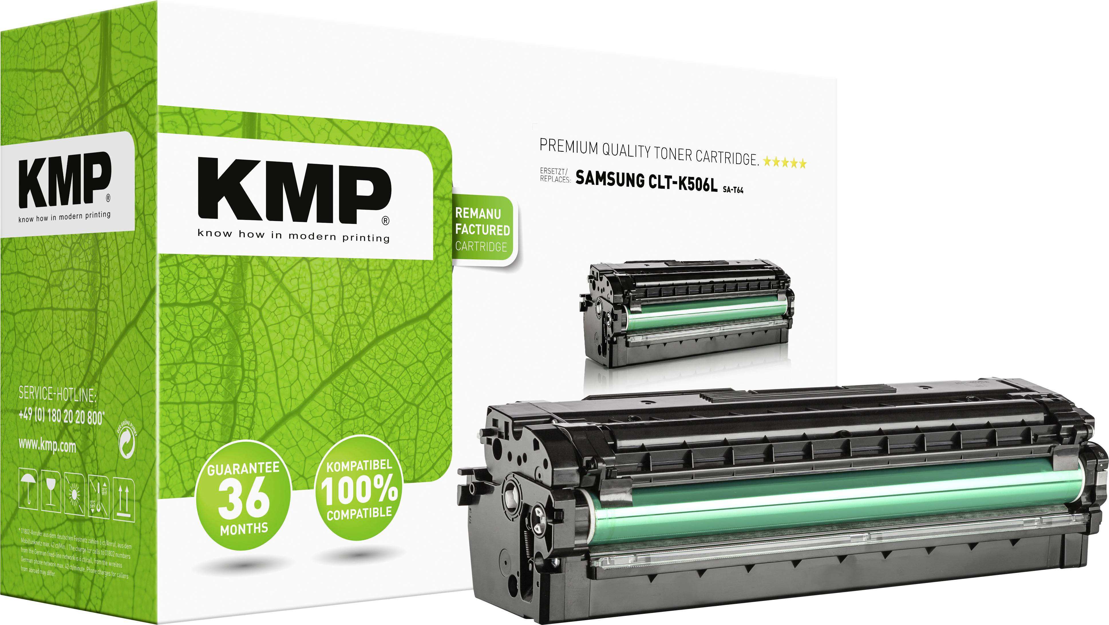 KMP Toner ersetzt Samsung CLT-K506L Kompatibel Schwarz 6000 Seiten SA-T64 3513,3000