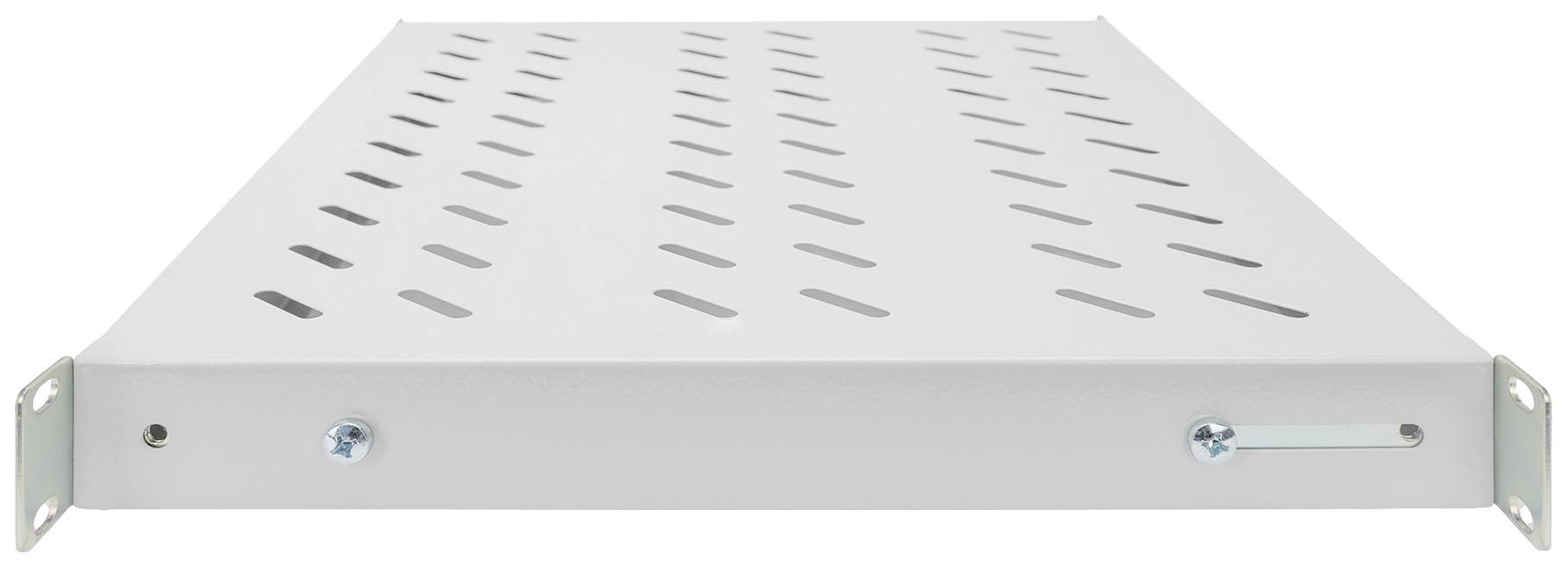 Digitus DN-97644 19 Zoll Netzwerkschrank-Geräteboden 1 HE variable Befestigungsschienen Geeignet für Schranktiefe: 600 mm Grau