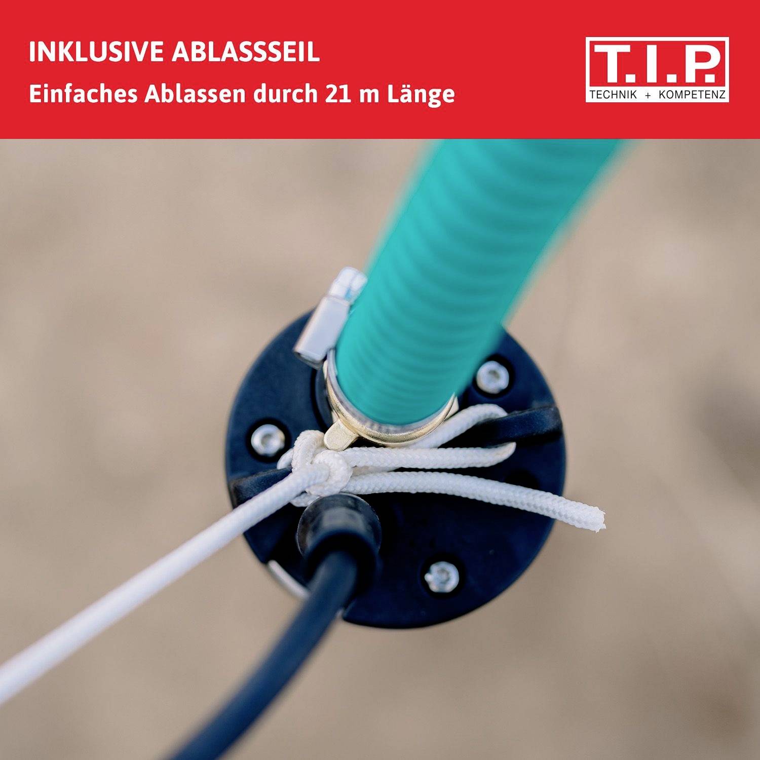 T.I.P. - Technische Industrie Produkte 30177 AJ 4 Plus 95/40 Tiefbrunnenpumpe mehrstufig 5500 l/h 40m