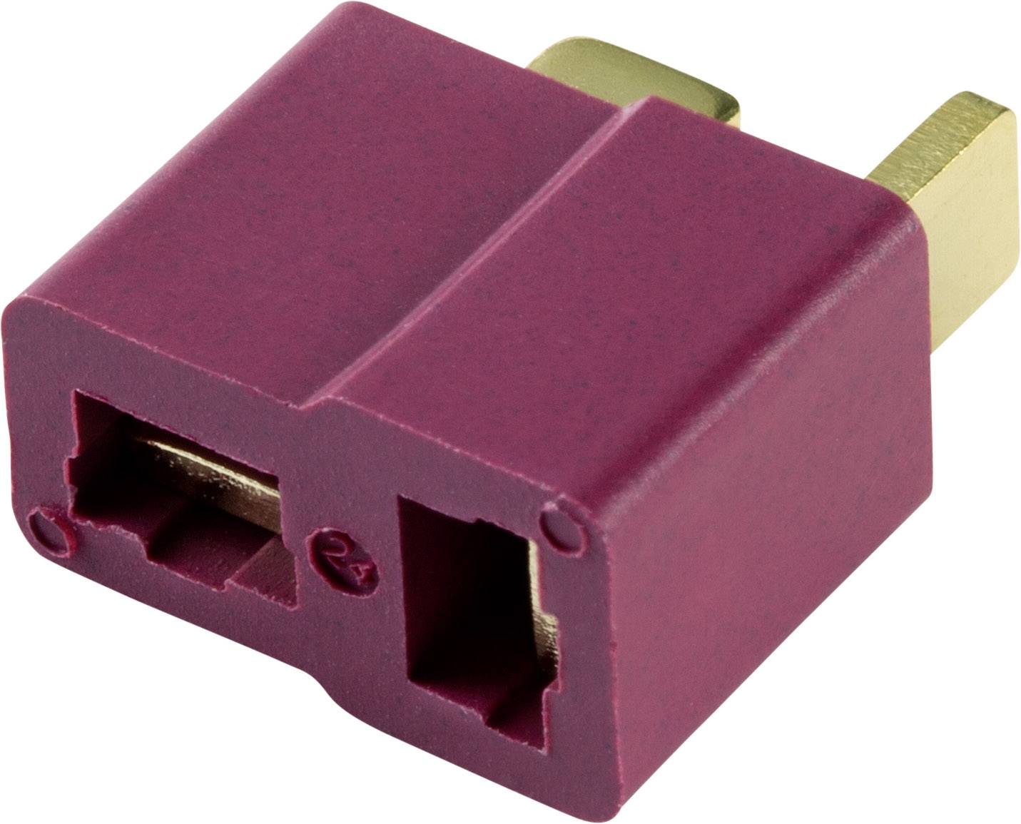 Reely RE-6619110 Akku Buchse T-Buchse vergoldet 1St.