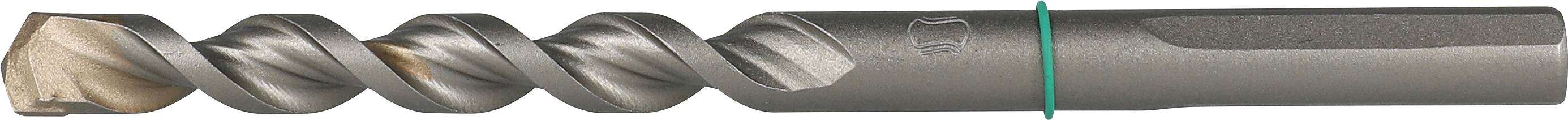 Metallbohrer mit spiralförmigen Schneiden und zylindrischem Schaft, geeignet zum Bohren in Metalloberflächen.