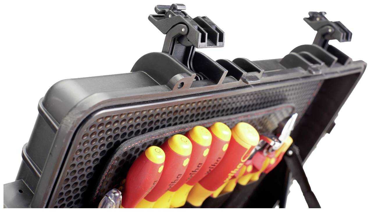 Wiha 40523 Elektriker, Handwerker, Lehrlinge, Profi, VDE Werkzeugkoffer bestückt 81teilig (L x B x H) 510 x 420 x 220mm