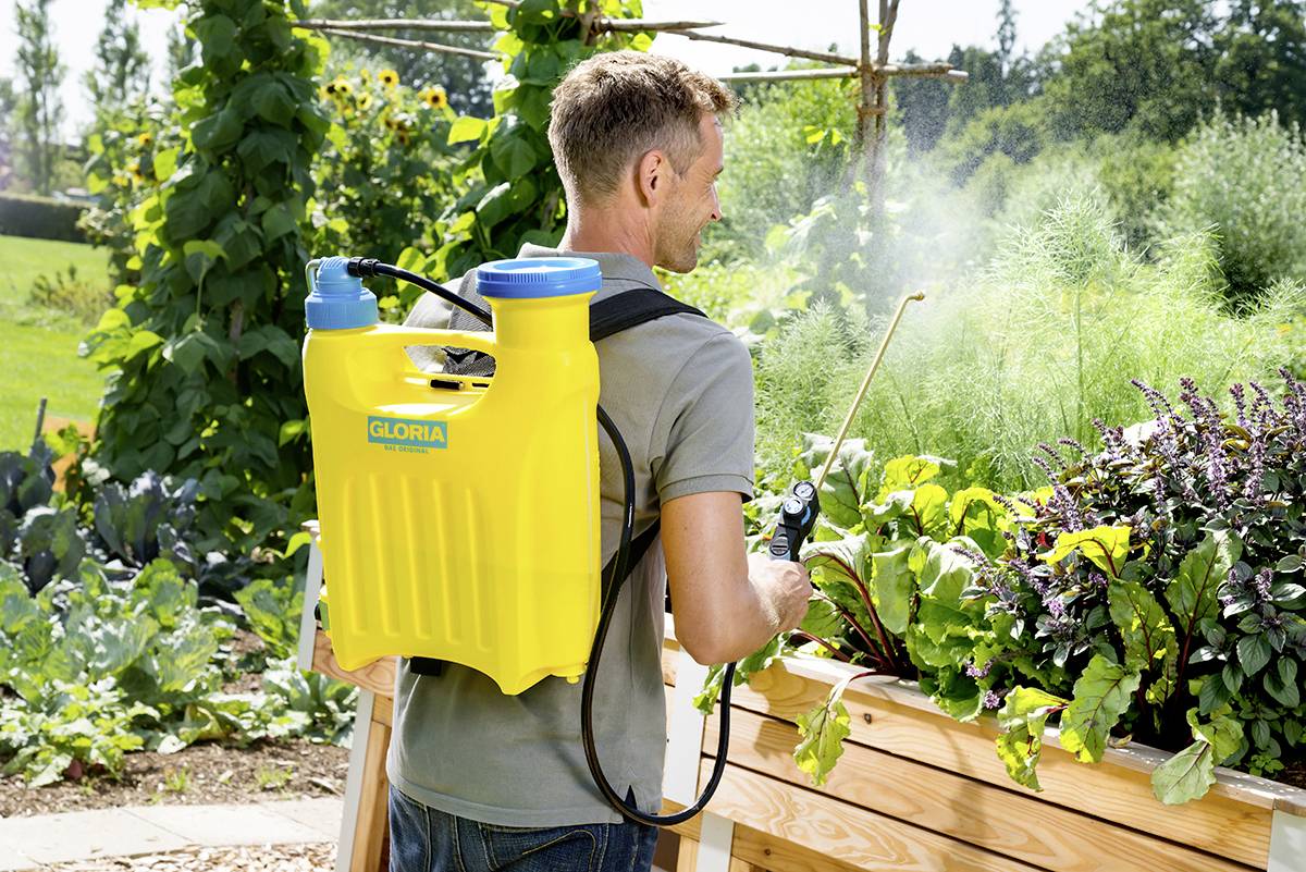 Gloria Haus und Garten 000056.0000 Hobby 1200 Rückensprühgerät 12l