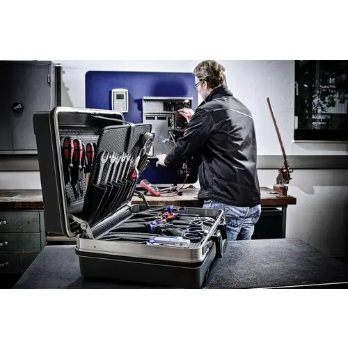 B & W International base pockets 120.02/P Universal Werkzeugkoffer unbestückt (B x H x T) 495 x 415 x 195mm B & W International base pockets 120.02/P Universal Werkzeugkoffer unbestückt (B x H x T) 495 x 415 x 195mm