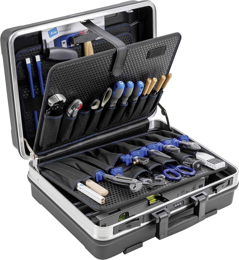 B & W International base pockets 120.02/P Universal Werkzeugkoffer unbestückt (B x H x T) 495 x 415 x 195mm
