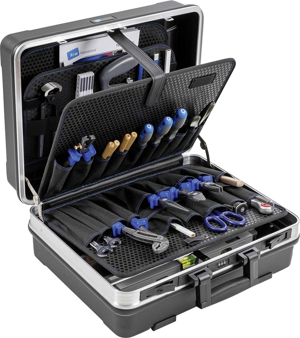B & W International flex pockets 120.03/P Universal Werkzeugkoffer unbestückt (B x H x T) 500 x 425 x 210mm