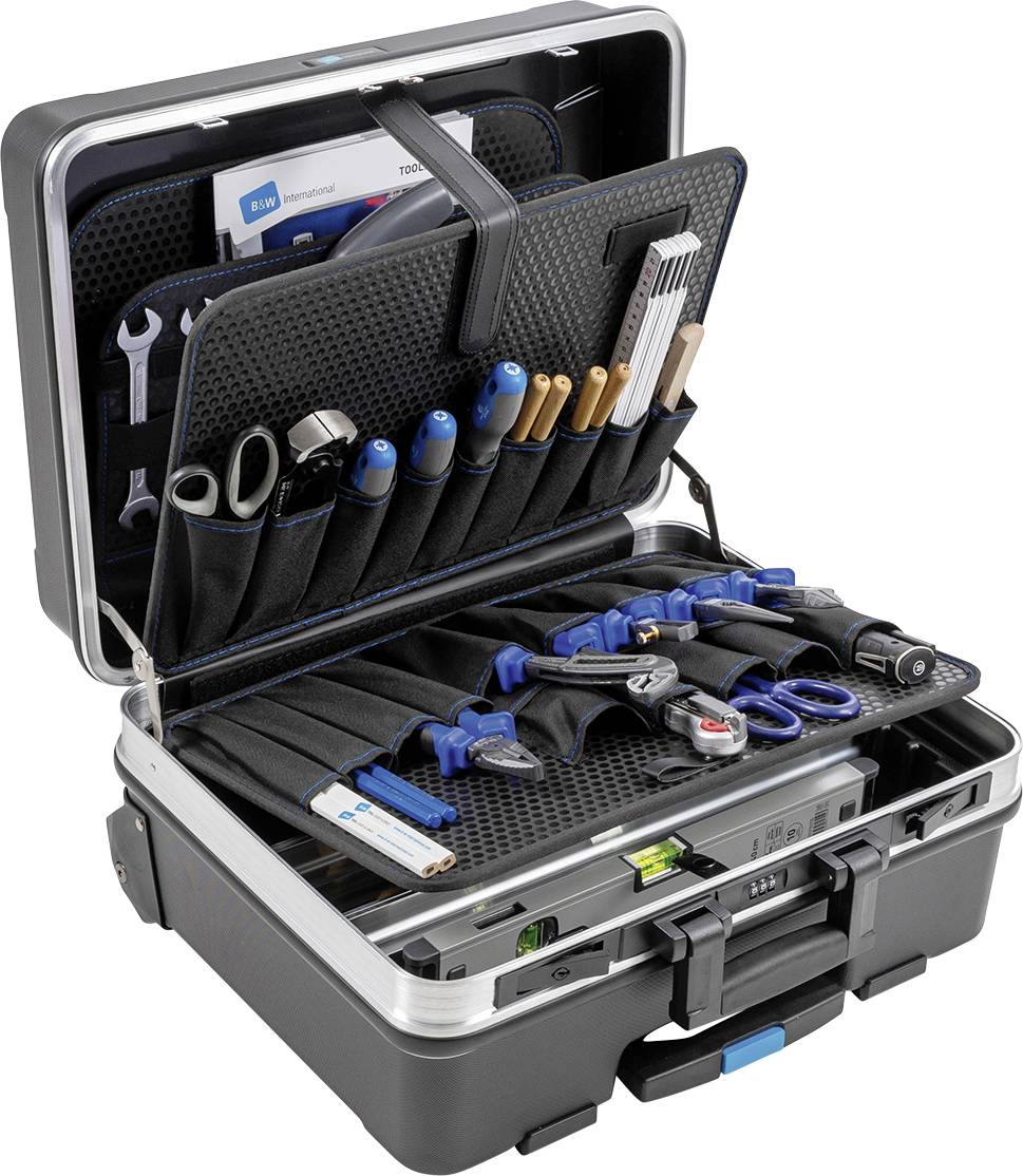 B & W International go pockets 120.04/P Universal Werkzeugkoffer unbestückt (B x H x T) 515 x 440 x 255 mm