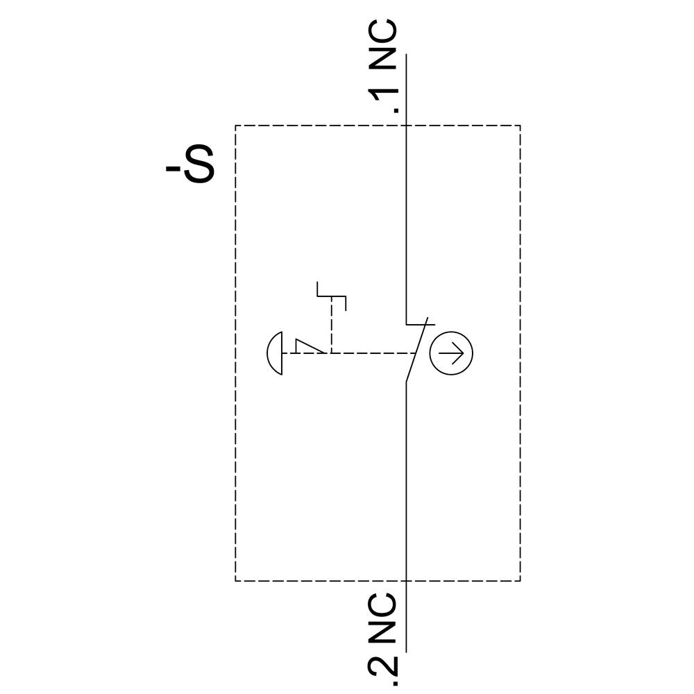 Siemens 3SU1150-1HB20-1CH0 Not-Aus-Schalter, Pilztaster Frontring Metall, Hochglanz 500V 1 Öffner IP69K 1St.