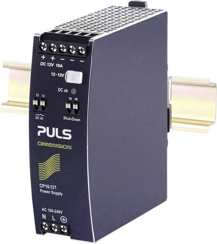 PULS CP10.121 Hutschienen-Netzteil (DIN-Rail) 12 V/DC 16A 192W 1 x