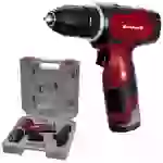 Einhell TH-CD 12-2 Li 4513660 Akku-Bohrschrauber 12V 1.3Ah Li-Ion inkl. Akku, inkl. Koffer Einhell TH-CD 12-2 Li 4513660 Akku-Bohrschrauber 12V 1.3Ah Li-Ion inkl. Akku, inkl. Koffer