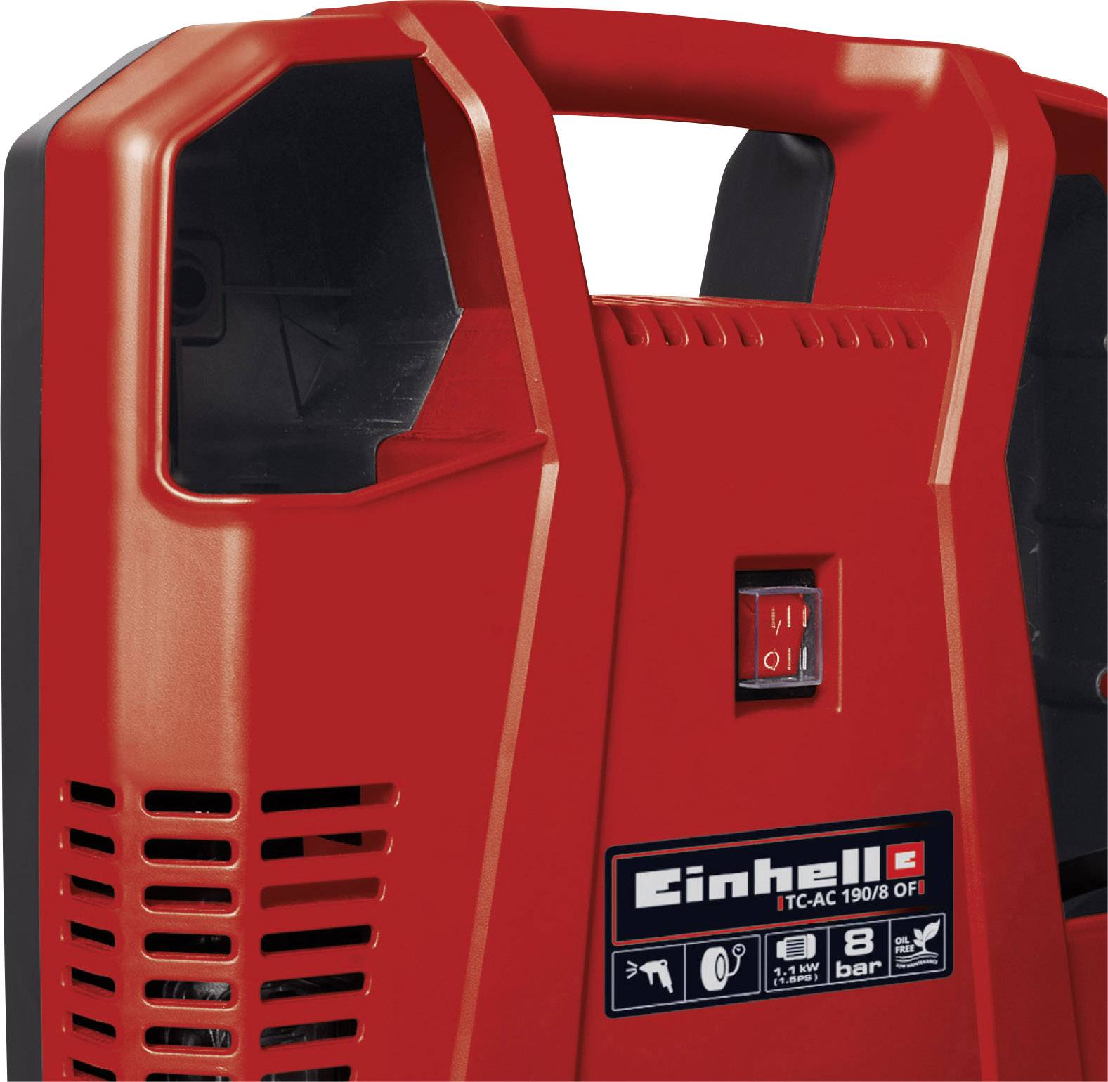 Einhell Druckluft-Kompressor TC-AC 190/8 Kit 8 bar