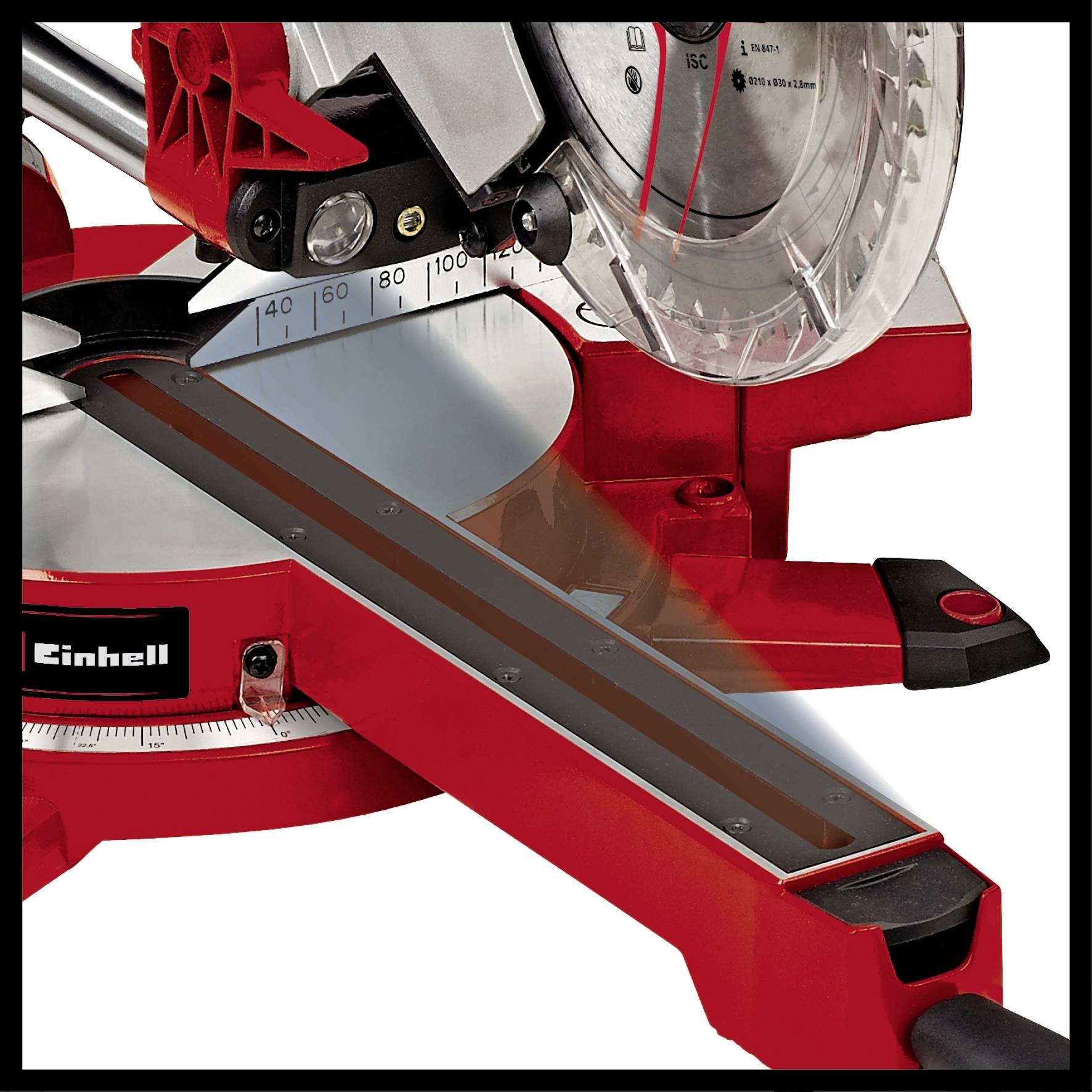Einhell TE-SM 2131 Dual Zug-Kapp- und Gehrungssäge 210mm 30mm 1600W