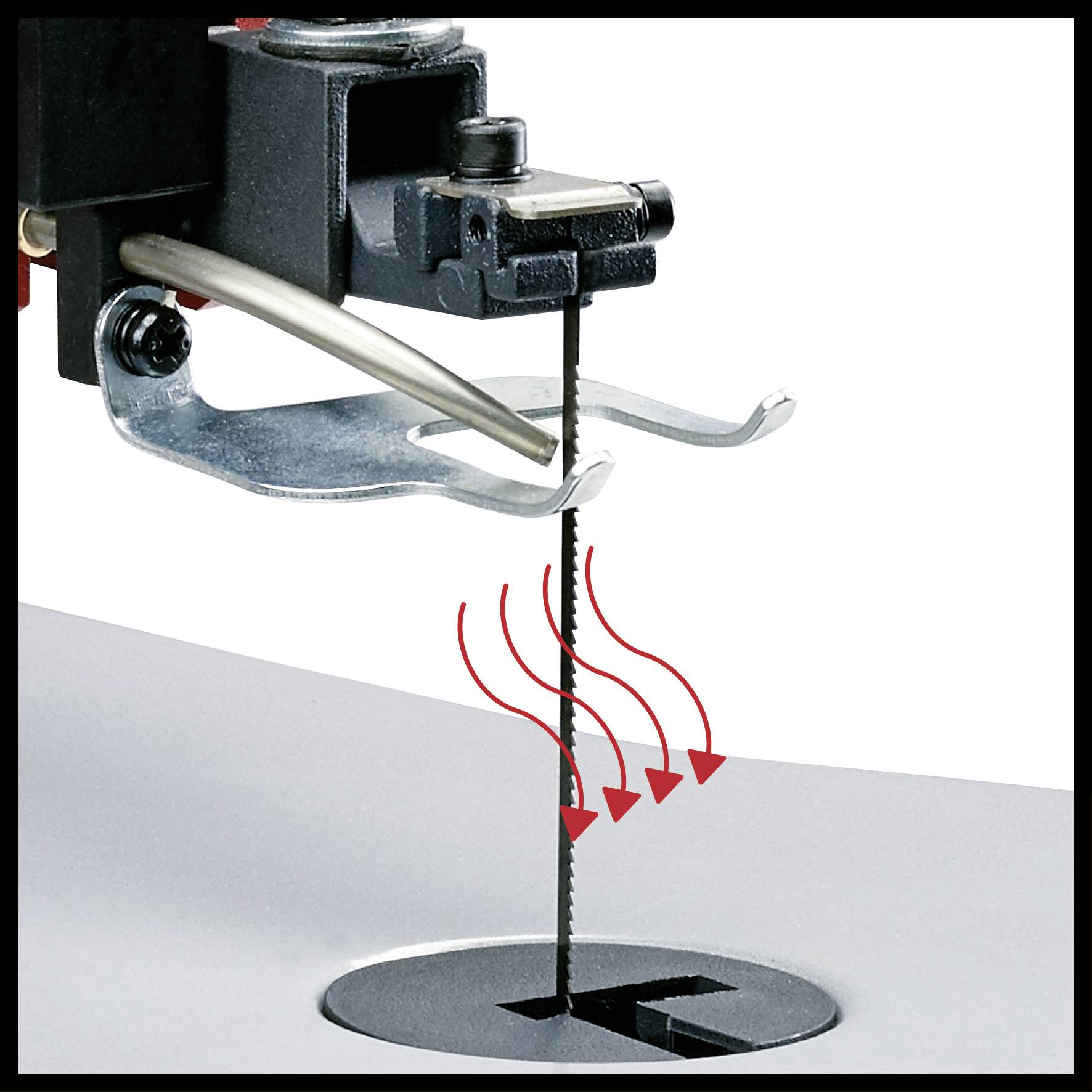 Einhell TC-SS 405 E Dekupiersäge 120W Sägeblattlänge: 127mm