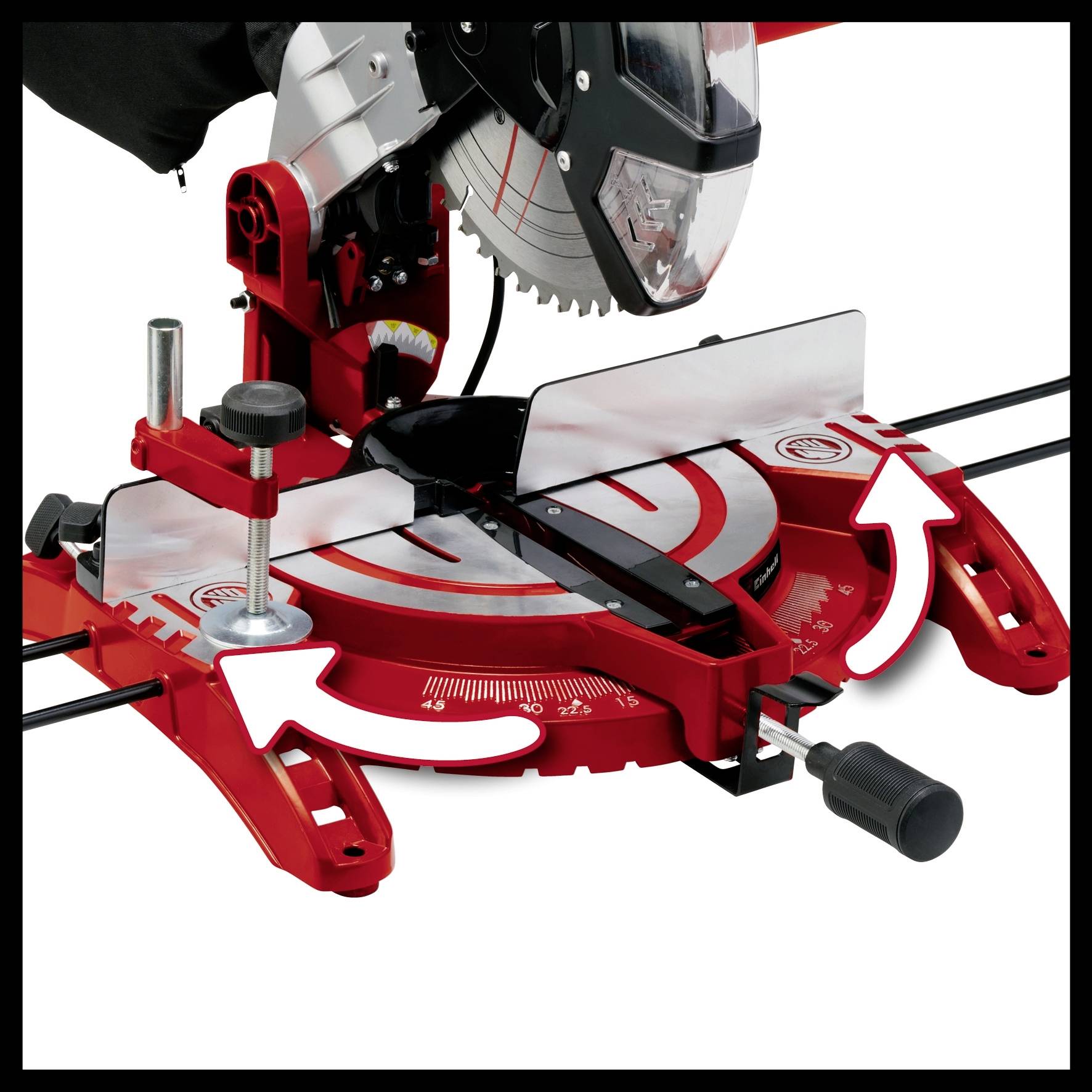 Einhell TC-MS 2513 L Kapp- und Gehrungssäge 250 mm 30 mm 1600 W